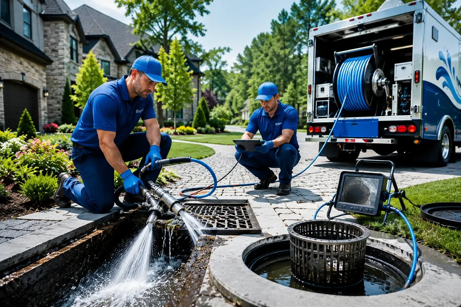 Local outdoor drain cleaning professionals in Walton, IN